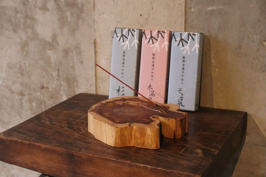 Incense inspired by Kumano Kodo, Wakayama